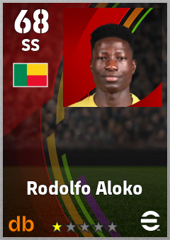 Rodolfo Aloko — SS, OVR 68, MAX 68