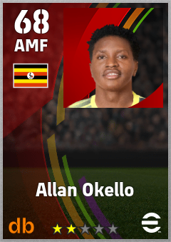 Allan Okello eFootball player card