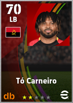 Tó Carneiro — LB, OVR 70, MAX 70