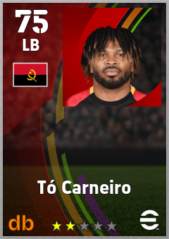 Tó Carneiro — LB, OVR 75, MAX 75