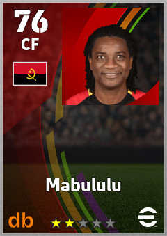 Mabululu — CF, OVR 76, MAX 76