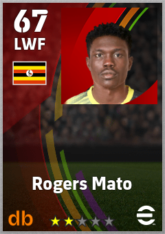 Rogers Mato eFootball player card