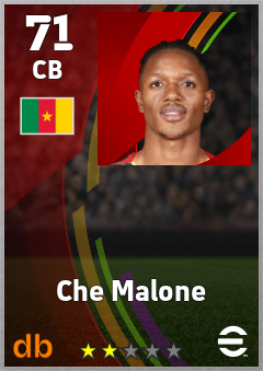 Che Malone eFootball player card