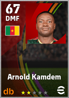 Arnold Kamdem eFootball player card