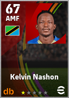 Kelvin Nashon — AMF, OVR 67, MAX 67