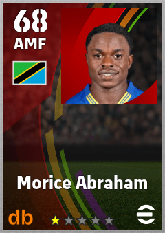 Morice Abraham — AMF, OVR 68, MAX 68