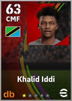 Khalid Iddi — CMF, OVR 63, MAX 63