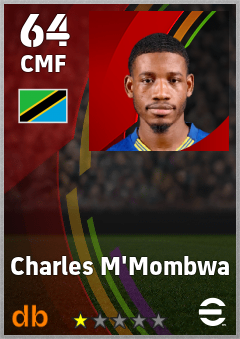 Charles M'Mombwa — CMF, OVR 64, MAX 64