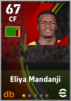 Eliya Mandanji — CF, OVR 67, MAX 67
