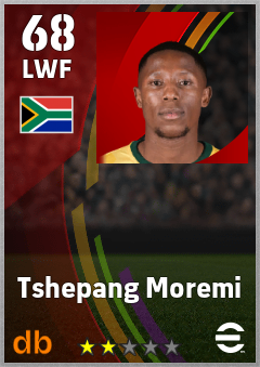 Tshepang Moremi eFootball player card