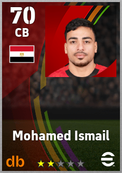 Mohamed Ismail eFootball player card
