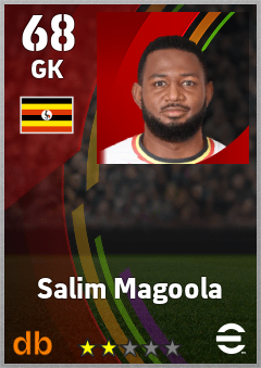 Salim Magoola — GK, OVR 68, MAX 68