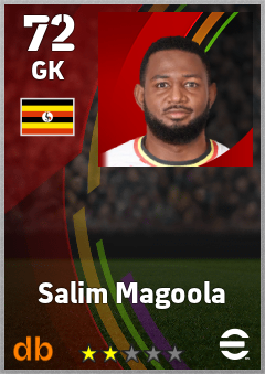 Salim Magoola — GK, OVR 72, MAX 72