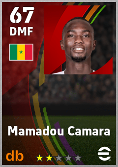 Mamadou Camara eFootball player card