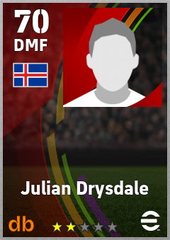 Julian Drysdale eFootball player card