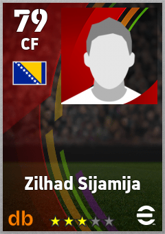 Zilhad Sijamija — CF, OVR 79, MAX 79
