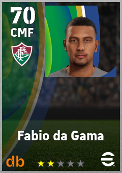 Fabio da Gama — CMF, OVR 70, MAX 70