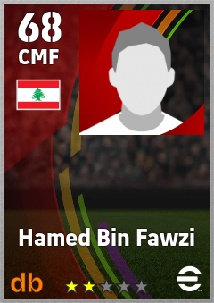 Hamed Bin Fawzi — CMF, OVR 68, MAX 68