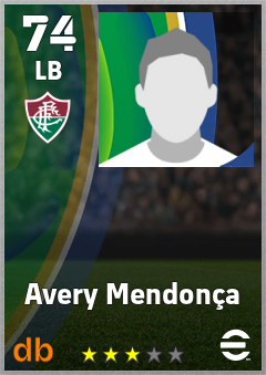 Avery Mendonça — LB, OVR 74, MAX 74