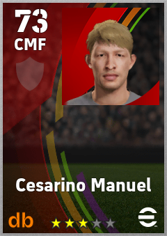Cesarino Manuel eFootball player card
