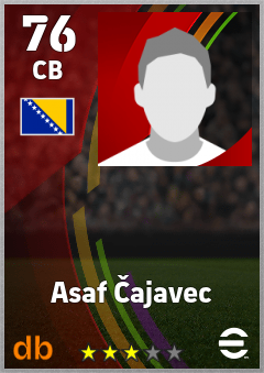 Asaf Čajavec eFootball player card