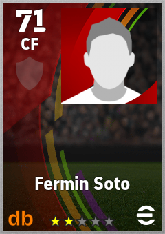 Fermin Soto eFootball player card
