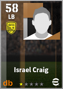 Israel Craig — LB, OVR 58, MAX 58