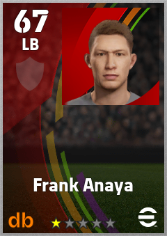 Frank Anaya — LB, OVR 67, MAX 67