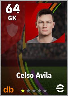 Celso Avila — GK, OVR 64, MAX 64