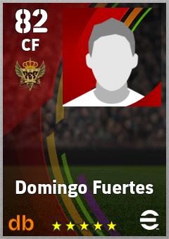 Domingo Fuertes — CF, OVR 82, MAX 82