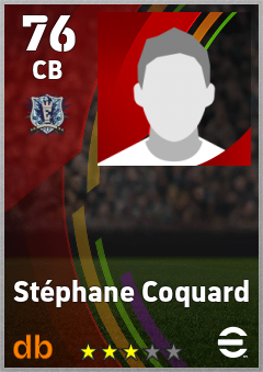 Stéphane Coquard eFootball player card