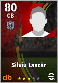 Silviu Lascăr — CB, OVR 80, MAX 80