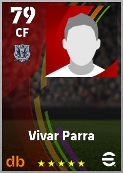 Vivar Parra — CF, OVR 79, MAX 79