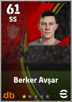 Berker Avşar — SS, OVR 61, MAX 61