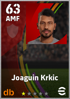 Joaguin Krkic eFootball player card