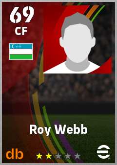 Roy Webb eFootball player card