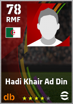 Hadi Khair Ad Din eFootball player card