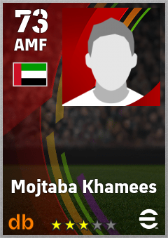Mojtaba Khamees eFootball player card