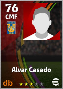 Alvar Casado — CMF, OVR 76, MAX 76