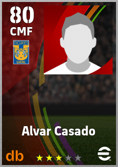 Alvar Casado — CMF, OVR 80, MAX 80