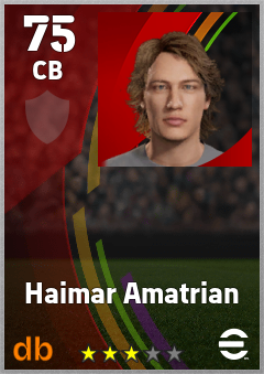 Haimar Amatrian eFootball player card
