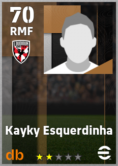 Kayky Esquerdinha eFootball player card