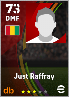 Just Raffray eFootball player card