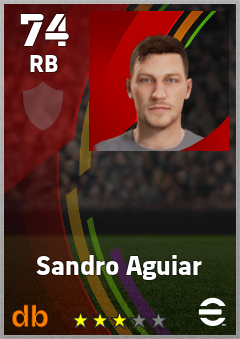 Sandro Aguiar eFootball player card