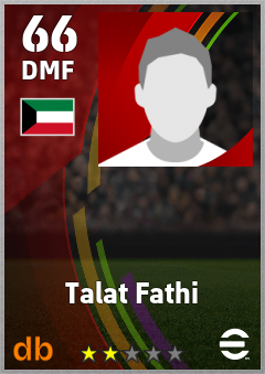 Talat Fathi eFootball player card