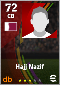 Hajj Nazif eFootball player card