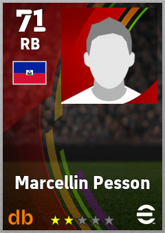 Marcellin Pesson eFootball player card
