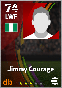 Jimmy Courage eFootball player card