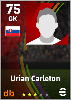 Urian Carleton eFootball player card
