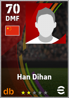 Han Dihan eFootball player card